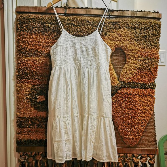 GAP NWOT white cotton sundress with pockets - Picture 1 of 5